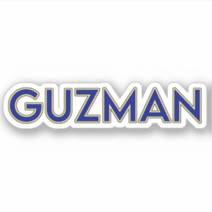 ADESIVO GUZMAN 02 — 3" STICKER