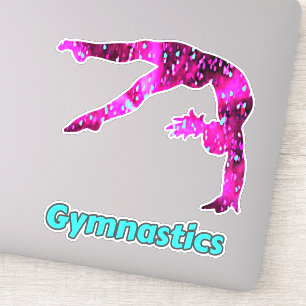 Adesivo Gymnastics Handspring Stickers for Girls