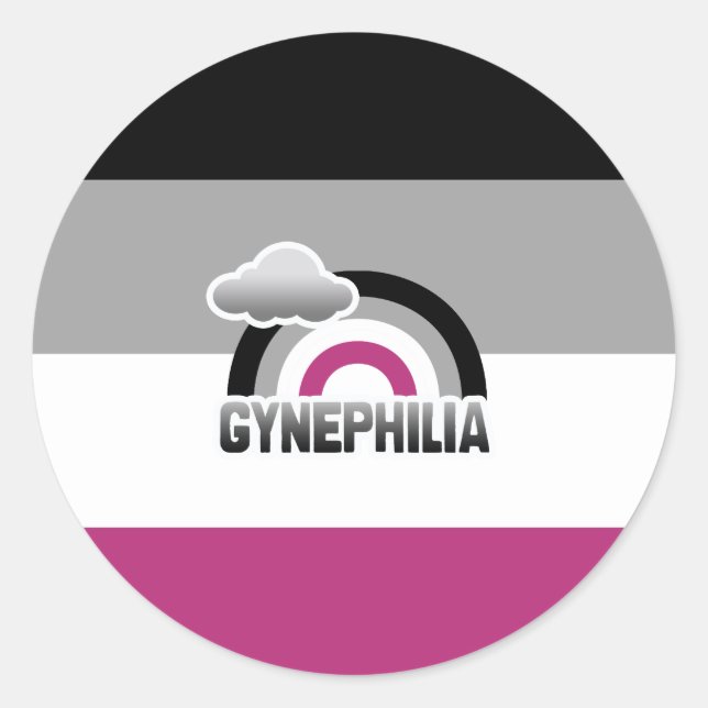 ADESIVO GYNEPHILIA RAINBOW (Frente)