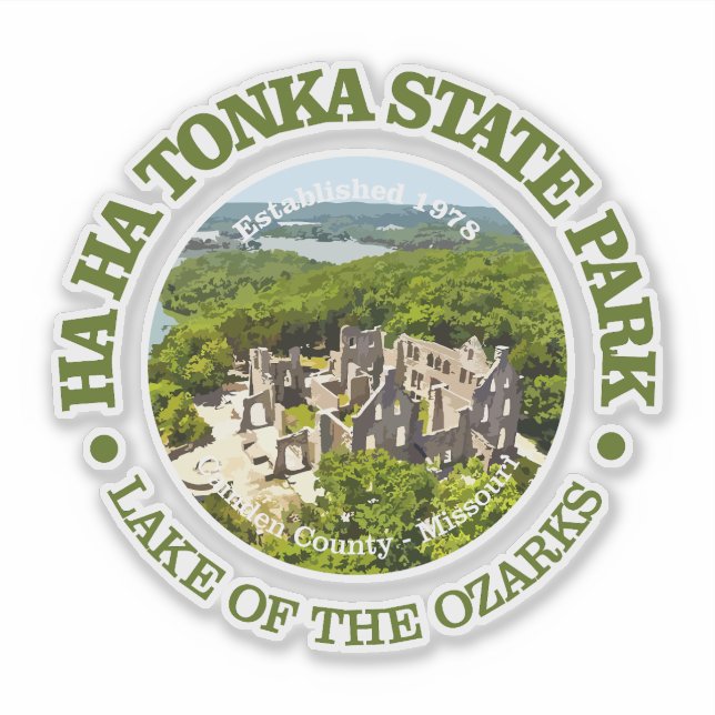 Adesivo Ha Ha Tonka SP (Frente)