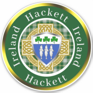 Adesivo Hackett Shield & Celtic Cross Personalizado
