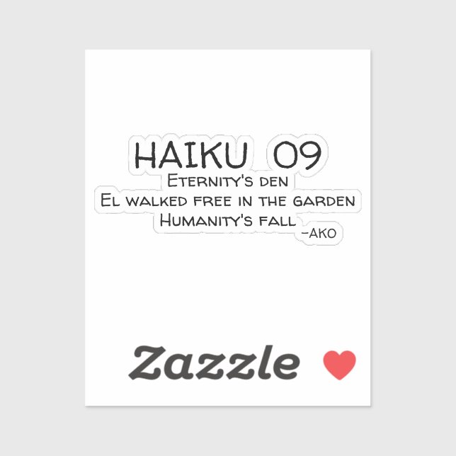ADESIVO HAIKU 09 (Folha)