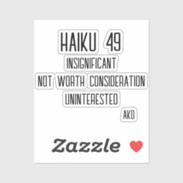 ADESIVO HAIKU 49
