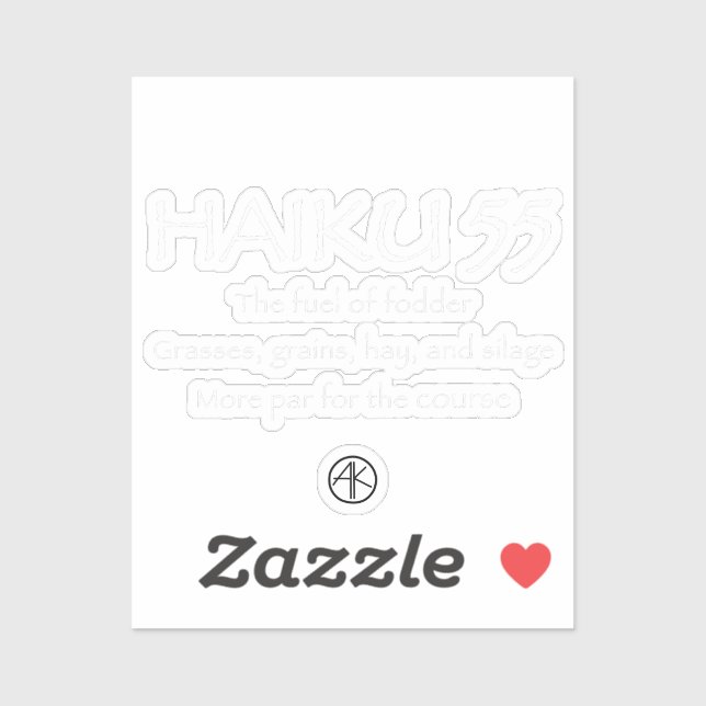 ADESIVO HAIKU 55 (Folha)