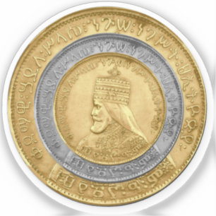 Adesivo Haile Selassie I ELE Jah Rastafari Rasta Jah Abenç