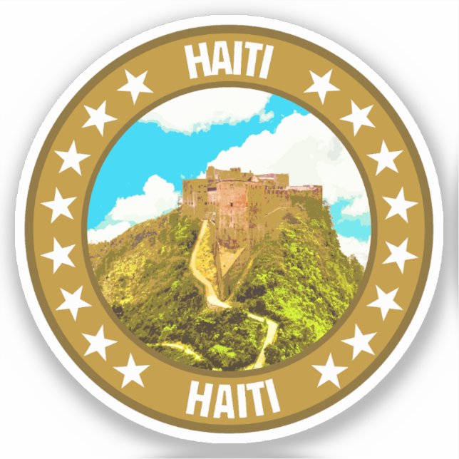 Adesivo Haiti (Frente)