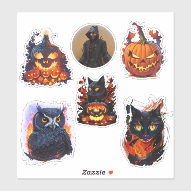 Adesivo Halloween_1 (Folha)