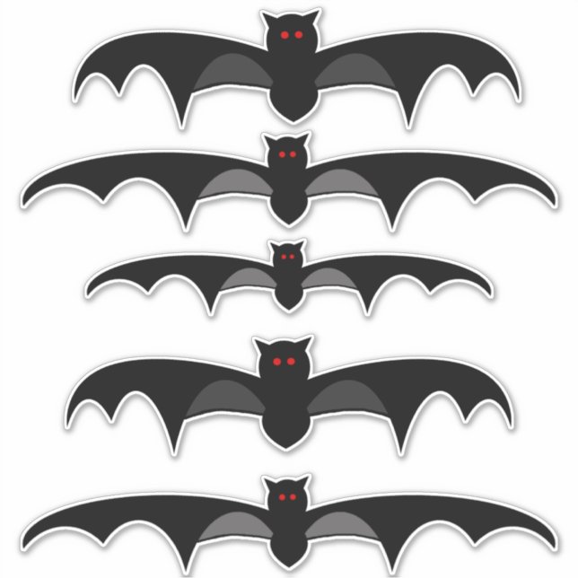Adesivo Halloween Bat Sticker (Frente)