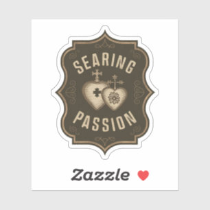 Adesivo Halloween buscando a poção da bruxa da paixão