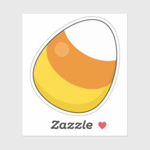 Adesivo Halloween Candy Corn