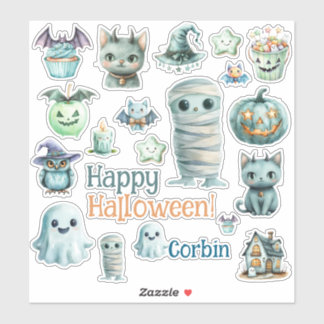 Adesivo Halloween Customize Cut Vinyl Sticker