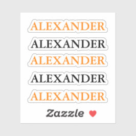 Adesivo Halloween Cute Custom Kids Name