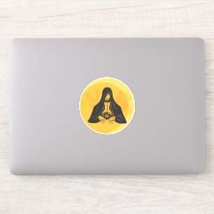 Adesivo Halloween da Lua da Fortune Teller