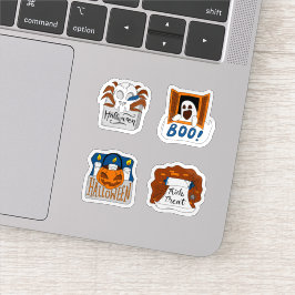Adesivo Halloween spooky scary sticker collection