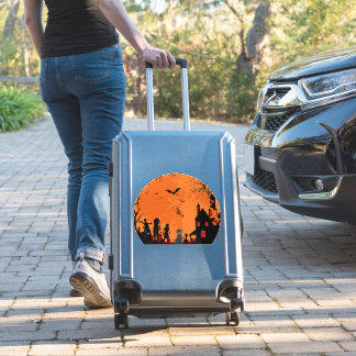 Adesivo halloween vector       