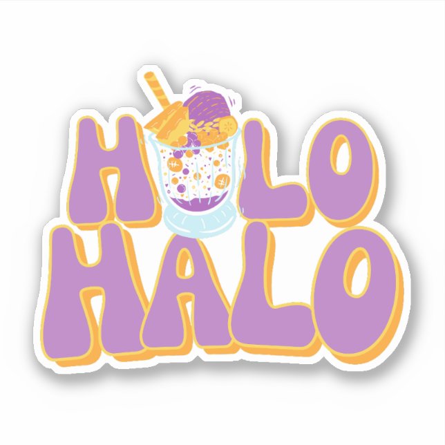 Adesivo Halo-Halo Sticker (Frente)