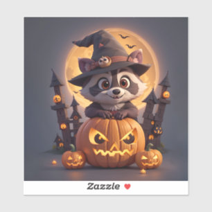 Adesivo Haloentre Raccoon