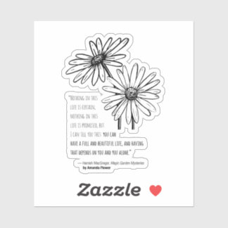 Adesivo Hamish MacGregor Daisy Vinyl Sticker
