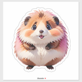 Adesivo Hamster Fluffy