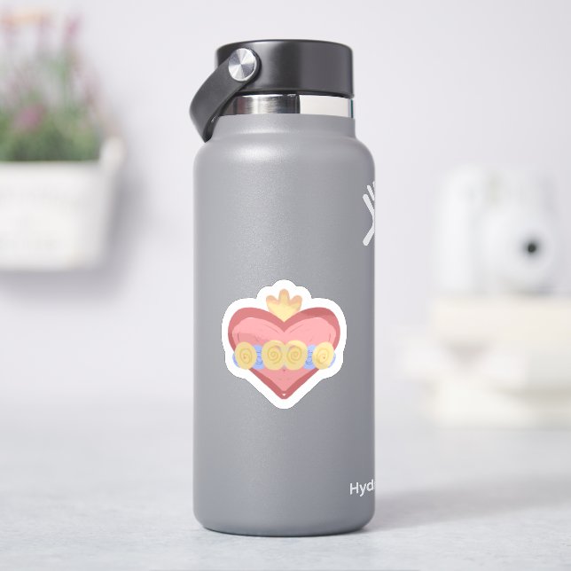 Adesivo Hand-drawn Immaculate Heart of Mary Sticker (HidroFlask)