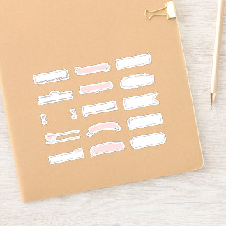 Adesivo Hand Drawn Planner Frame Stickers