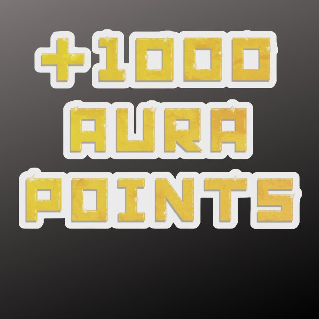 Adesivo Hand-painted + 1000 Aura points  (Criador carregado)