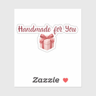 Adesivo Handmade for You Sticker | Cute Gift Packaging Lab