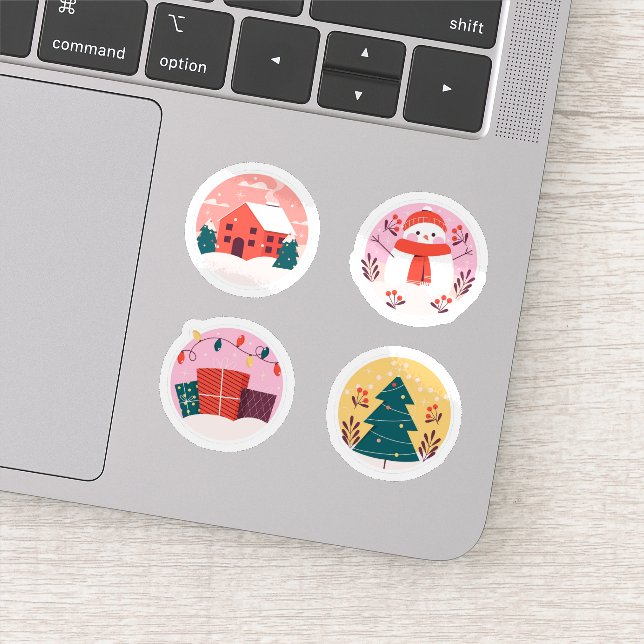 Adesivo Happy christmas sticker collection (Detalhe)