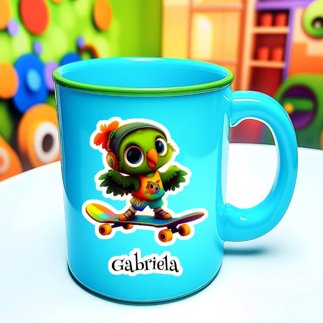 Adesivo Happy Flappy Personalised Vinyl Sticker (Criador carregado)