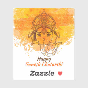 Adesivo Happy Ganesh Chaturthi