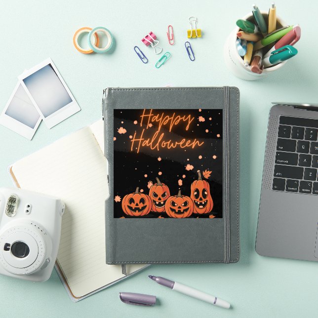 Adesivo Happy Halloween Postcard (Capa para iPad)