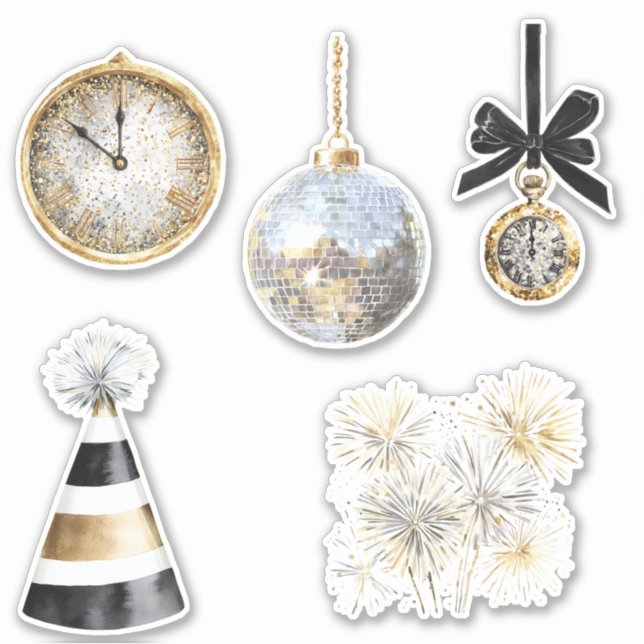 Adesivo Happy New Year Celebration (Frente)