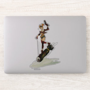 Adesivo Harley Quinn Bombshell Pinup