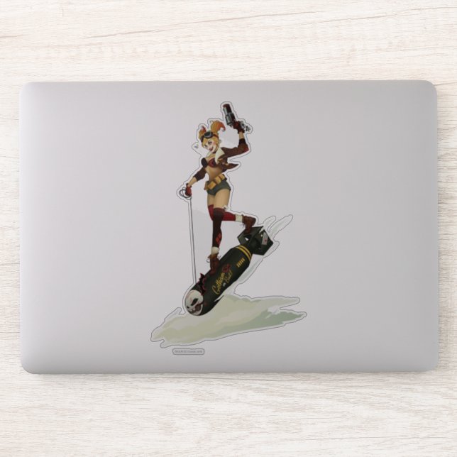 Adesivo Harley Quinn Bombshell Pinup (Computador)