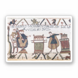 Adesivo Harold jurando em relíquias sagradas