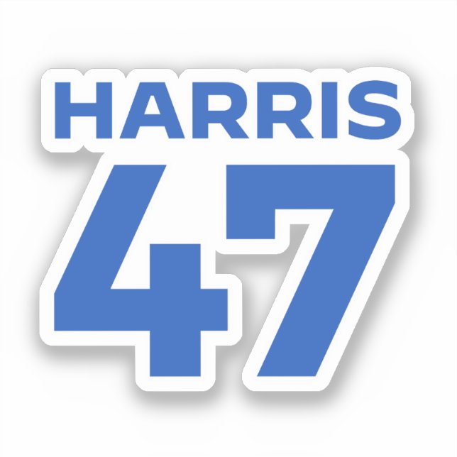 Adesivo Harris 47 (Frente)