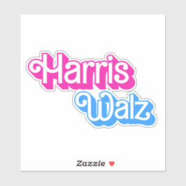 Adesivo Harris Walz