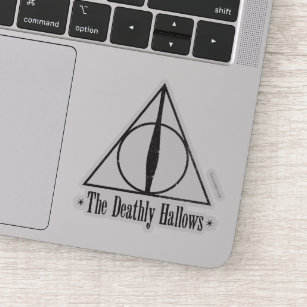 Adesivo Harry Potter  O Emblema Mortal De Casca