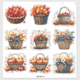 Adesivo Harvest Basket Sticker Sheet