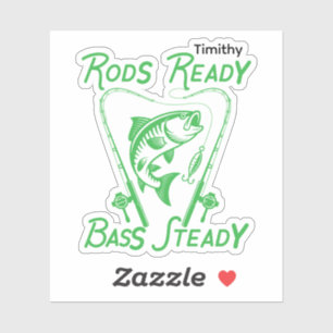 Adesivo Hastes Prontas Bass Estável Gráfico SVG Personaliz