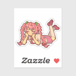 Adesivo Hatsune Miku Sakura Ver.