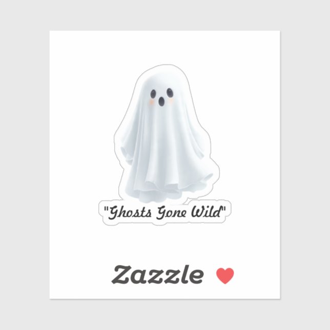 Adesivo "Haunting Hiney Heroes" (Folha)