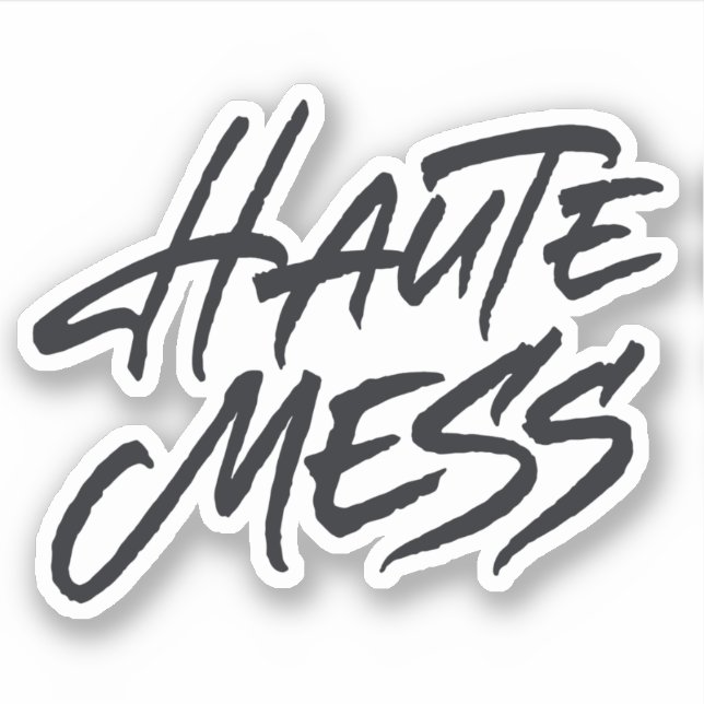 Adesivo Haute Mess (Frente)