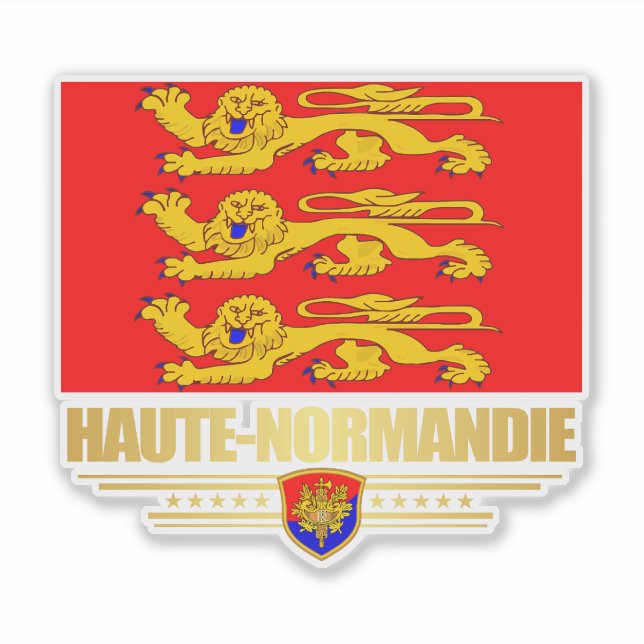 Adesivo Haute-Normandie (Frente)