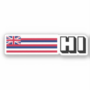 Adesivo Hawai’I Flag