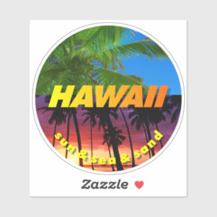 Adesivo Hawaii Sea Sand Salt