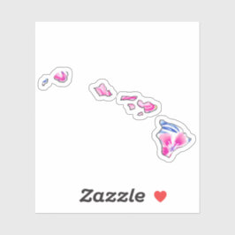 Adesivo Hawaii - Summer Sticker - Lilly Inspirou