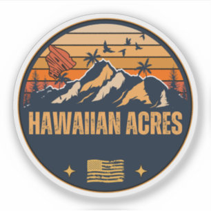 Adesivo Hawaiian Acres, Havaí