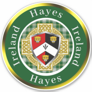 Adesivo Hayes Shield & Celtic Cross Personalizado