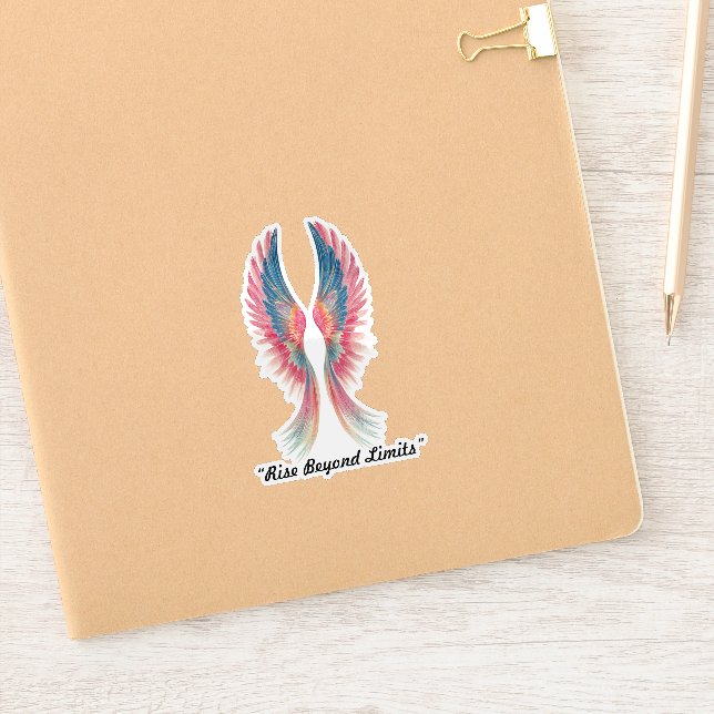 Adesivo "Heaven’s Gentle Shield" (Notebook)